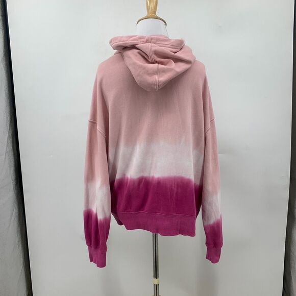 Wildfox Tie Dye Hoodie Sweater Womens M Medium Cotton Blend Pullover Sweatshirt - Picture 6 of 11